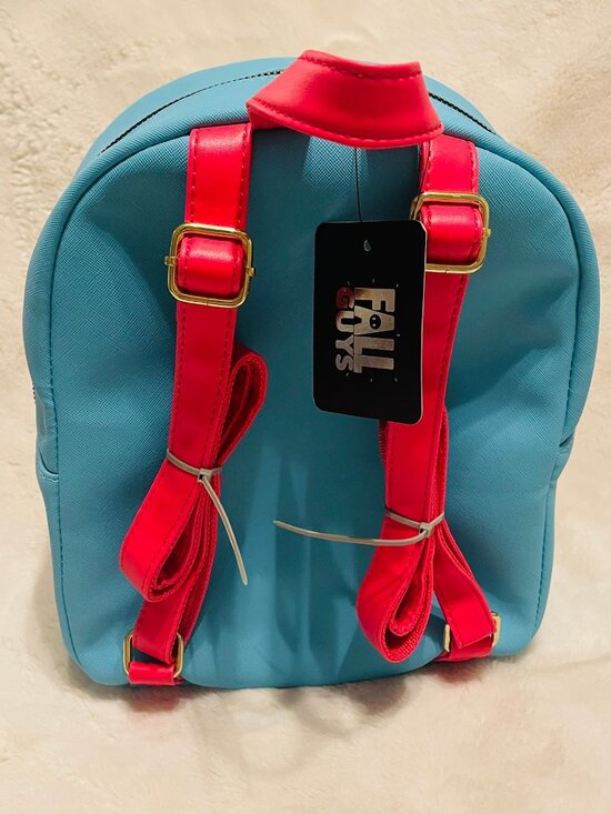 NWT - Fall Guys: Ultimate Knockout Blue & Pink Mini Backpack main image 4